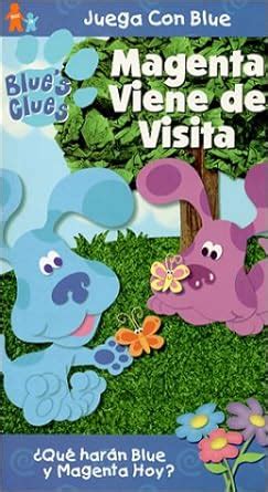 Amazon Blue S Clues Magenta Comes Over VHS Steve Burns