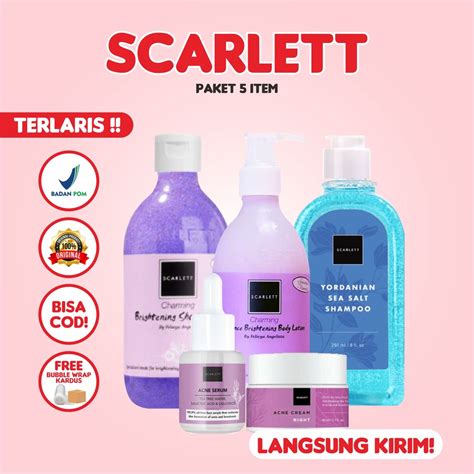 Harga Item Scarlet Body Lotion Terbaru Nov Biggo Indonesia