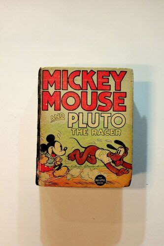 Mickey Mouse And Pluto The Racer Vg Ebay