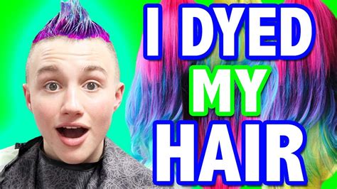 I Dyed My Hair Youtube