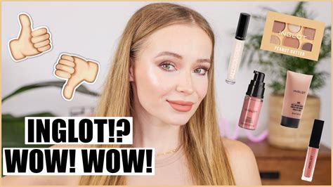 CAŁY MAKIJAŻ KOSMETYKAMI INGLOT 12H TEST RECENZJA YouTube