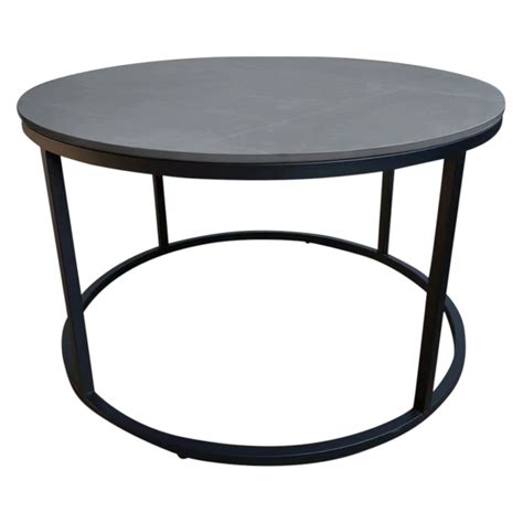 Zeus Round Coffee Table The Oak Outlet Co