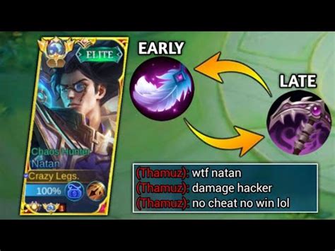 NATAN NEW 1 SHOT BUILDNEW BROKEN FIRST ITEM FOR EARLY AND LATE GAME