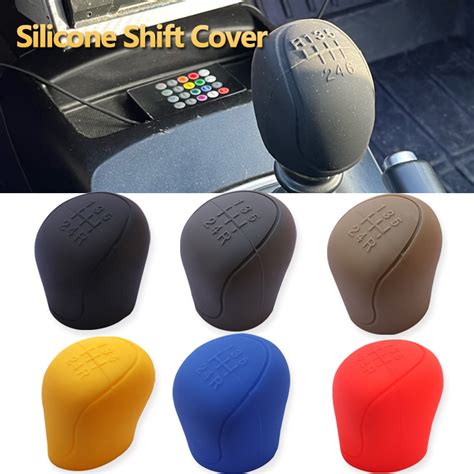 Silicone Gear Shift Cover Para Carros Velocidades Universal Manual