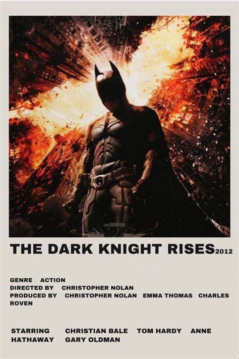 The Dark Knight Rises Minimalist Poster The Dark Knight Rises The Dark Knight Poster