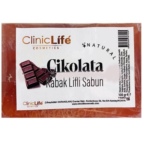 Clinic Life Kabak Lifli Çikolata Sabun 100 gr Nar Ecza