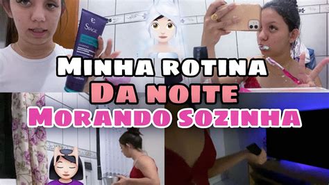 Rotina Da Noite Morando Sozinha Vlog Realz O Youtube