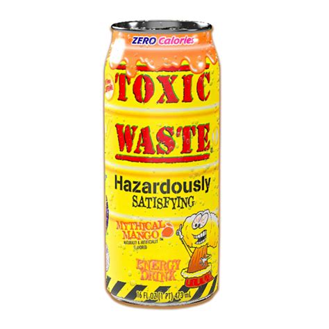 Toxic Waste Mythical Mango Energy Drink 473ml Greens