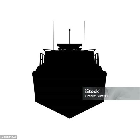 Ikon Kapal Perang Siluet Kapal Militer Dan Kapal Angkatan Laut Gambar