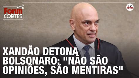 Alexandre De Moraes Detona Bolsonaro Em Voto Pela Inelegibilidade Youtube