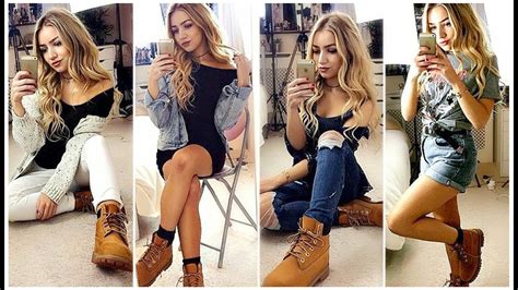 Actualizar Imagen Outfit De Mujer Con Botas Timberland Abzlocal Mx