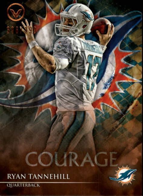 Topps Valor Courage Miami Dolphins Football Card Ryan