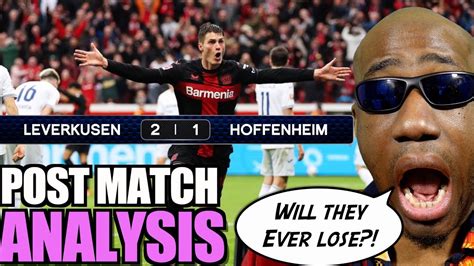 Bayer Leverkusen BEAT Hoffenheim REACTION XABI ALONSO DOES NOT WANT