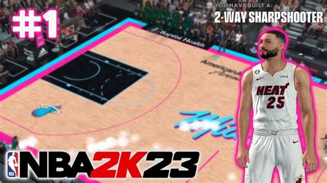 The Miami Heat Need A Pg [nba 2k23 Mycareer Ep 1] Youtube