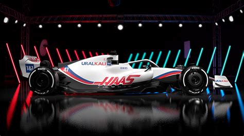 Uralkali Haas F1 Team Showcases VF 22