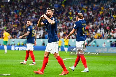 Olivier Giroud Of France During The Fifa World Cup 2022 Group D