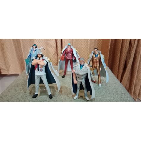 Jual Action Figure One Piece Chozokei Damashii Marine Admirals Set