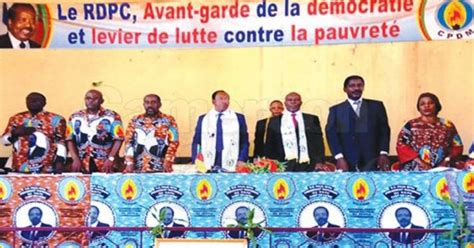 Cameroun Les responsables du RDPC dans la région du Sud remontés