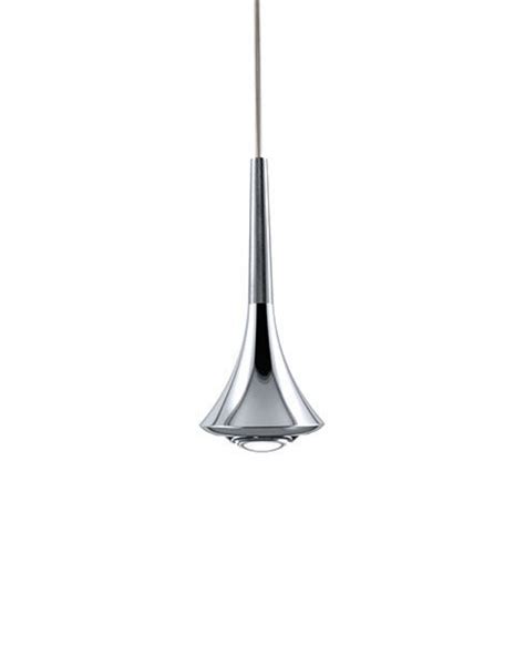 Suspension Rain Chrome Studio Italia Luminaire Led Design