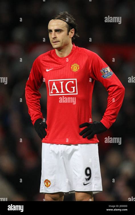 DIMITAR BERBATOV MANCHESTER UNITED FC OLD TRAFFORD MANCHESTER ENGLAND 11 January 2009 Stock ...