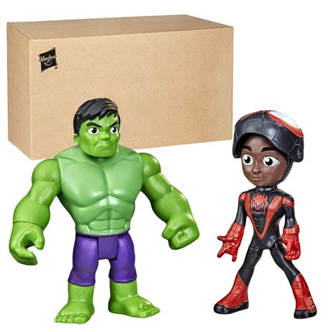 Hasbro Spidey I Super Kumple Zestaw Figurek Hulk I Miles Morales