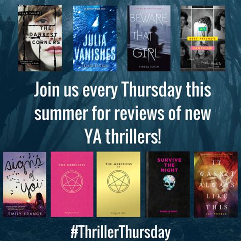 Get On Board: YA Thriller Thursday Social Media Campaigns - Penguin ...