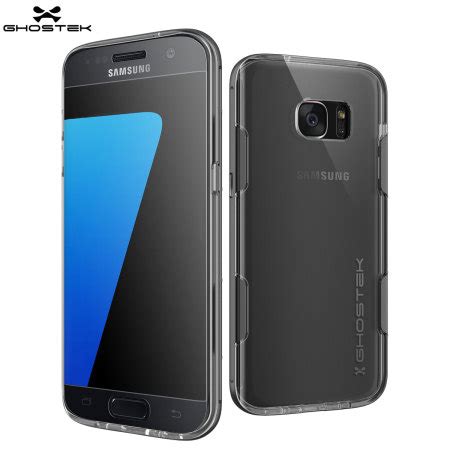 Coque Samsung Galaxy S7 Edge Ghostek Cloak Tough Transparent Noir