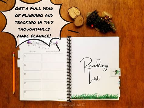 Spiral Bound Homeschool Planner, Homeschooling Scheduler, Homeschool ...