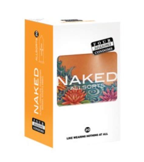 Four Seasons Naked Allsorts Pack Variety Condoms