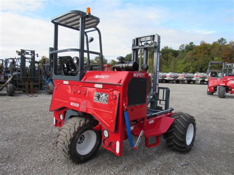 SOLD 2005 Moffett Mounty M5500 Piggyback Truck Mounted Forklift For