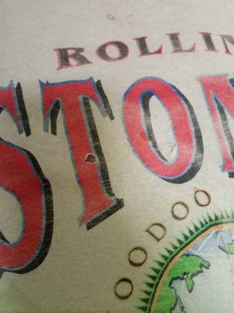 Vintage Rolling Stone Voodoo Lounge Tour Shirt Men S Fashion