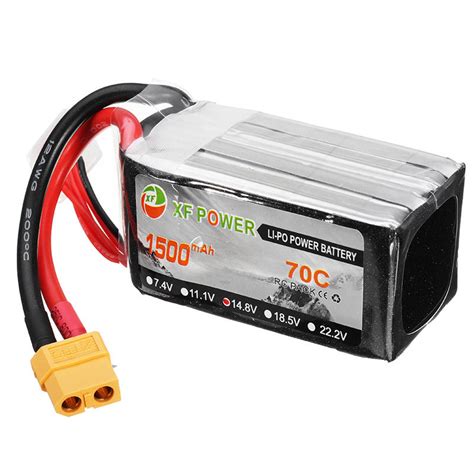 Xf Power 14 8v 1500mah 70c 4s Lipo Battery Xt60 Plug Sale Banggood