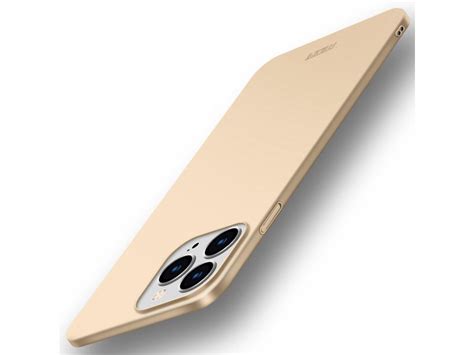 Capa TPU MOFI superfície de acabamento fosco dourado para iPhone 13 Pro