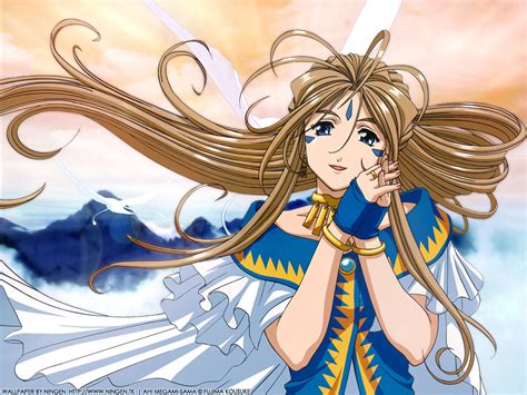 Belldandy Wallpaper From The Anime Ah My Goddess K Latham Flickr