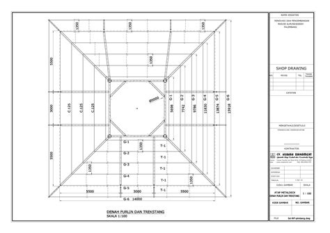 Desain Konstruksi Baja Atap Wf Atap Kubah Rangka Struktur Space Frame