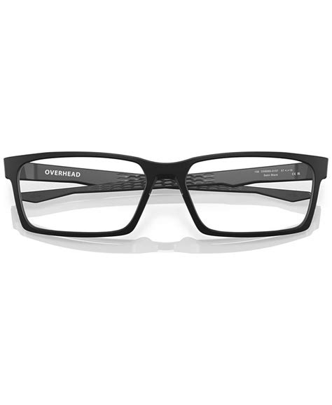 Oakley Mens Rectangle Eyeglasses Ox8060 57 Macys