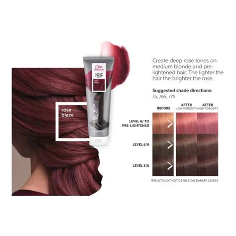 Wella Professionals Color Fresh Mask Rose Blaze Ml