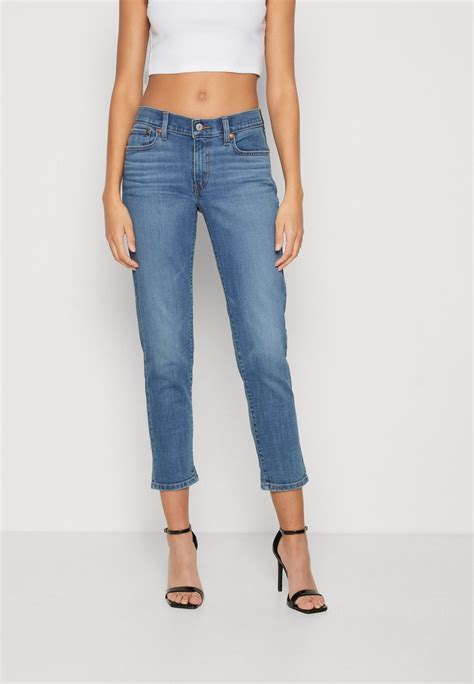 Levis® Mid Rise Boyfriend Relaxed Fit Jeans Lapis Gemblauw Denimbluedenim Zalandonl