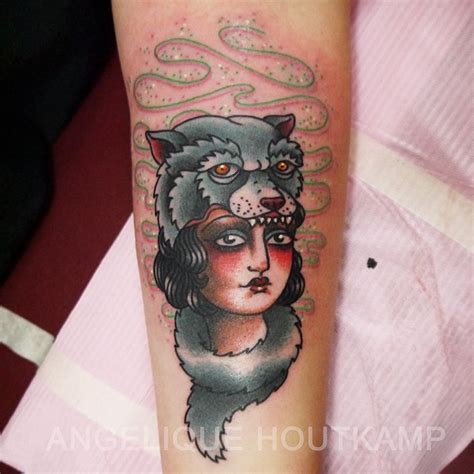 Angelique Houtkamp Tattoo Artist In Amsterdam Photo