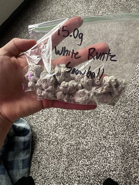 ️🍬 White Runtz Snowball : r/trees