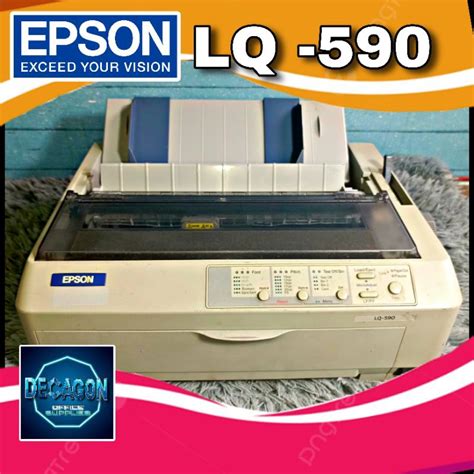 Epson Lq 590 Dot Matrix Printer Shopee Philippines