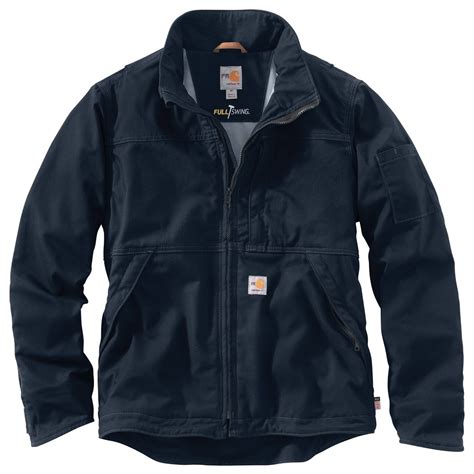 Carhartt Full Swing® Quick Duck® Flame Resistant Jacket Dark Navy Xxl