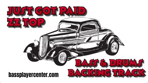 Just Got Paid ZZ Top Bass Drums Backing Track Bass Drums Only