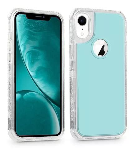 Funda Para IPhone Uso Rudo Alto Impacto 3 En 1 Reforzada