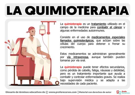 Qué es la Quimioterapia