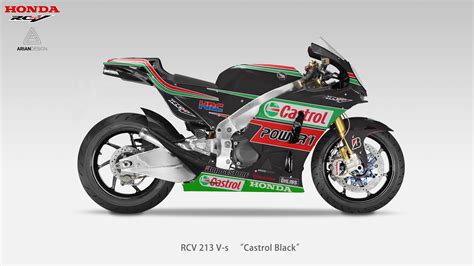 Honda Rcv213 V S Castrol Black Livery Arian Shamil