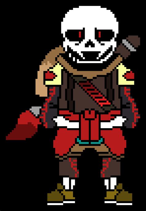 Pixilart Evil Ink Sans By EclipseFNAF