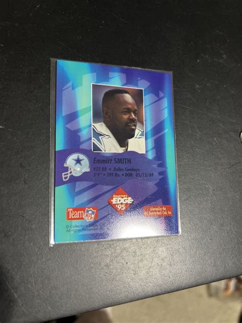 Collector S Edge Excalibur Edgetech Emmitt Smith Hof Ebay