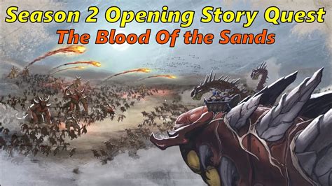 New World Season Opening Story Quest The Blood Of The Sands Youtube