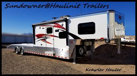 Gooseneck Toy Hauler With Living Quarters Wow Blog